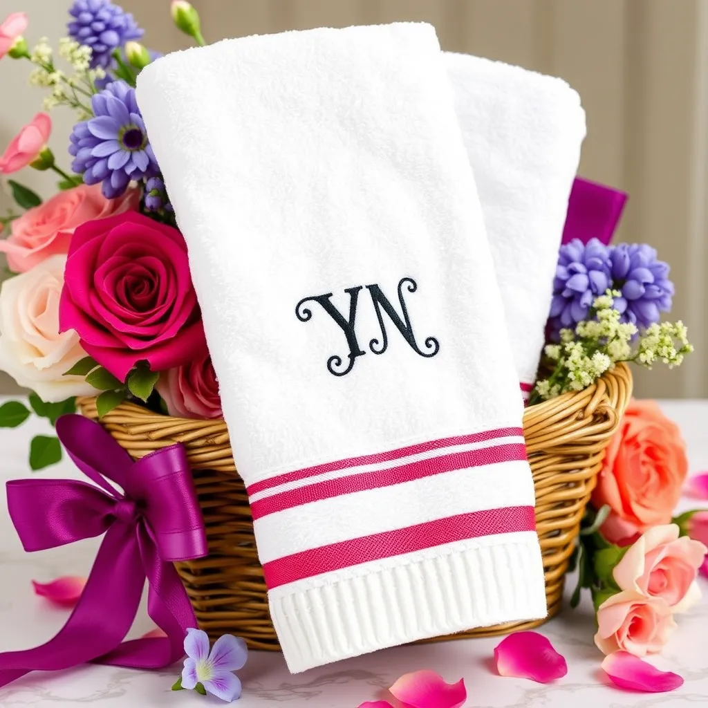 A close-up shot of a personalized birthday gift, such as a custom-made jewelry box with the birthday girl's name engraved on it. The background could be a table setting with candles, flowers, and a birthday card with a heartfelt message.